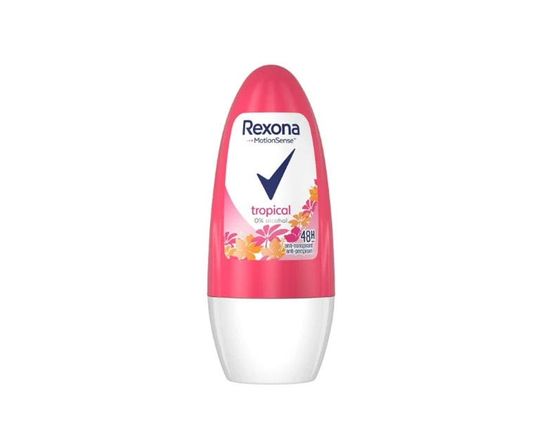 Antiperspirant Roll On Rexona TROPICAL 50ml